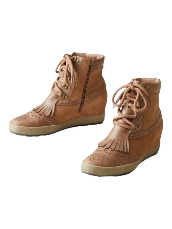 Sundance Shoes - Sundance Mam’Zelle Rissa Fringe Leather And Suede Boho Western Boots